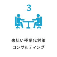 3未払い残業代対策コンサルティング